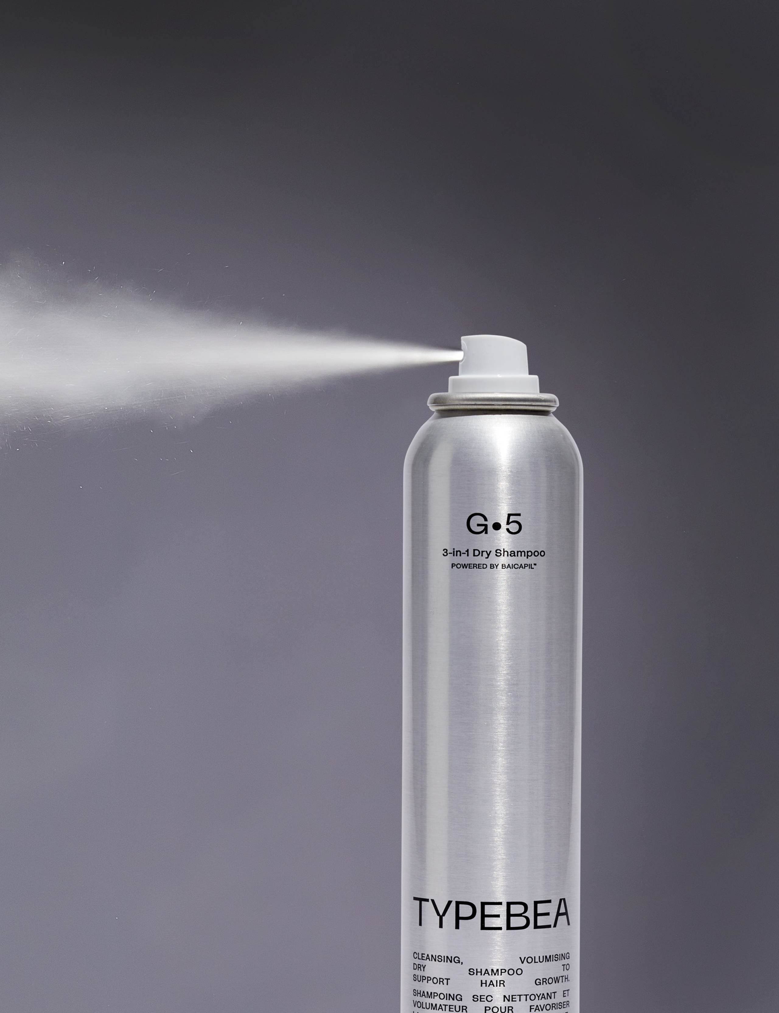 MINI G5 3-in-1 dry shampoo 76ml, imported from the UK