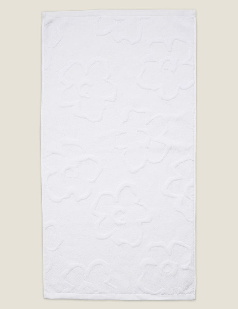 Pure Cotton Magnolia Textured Towel