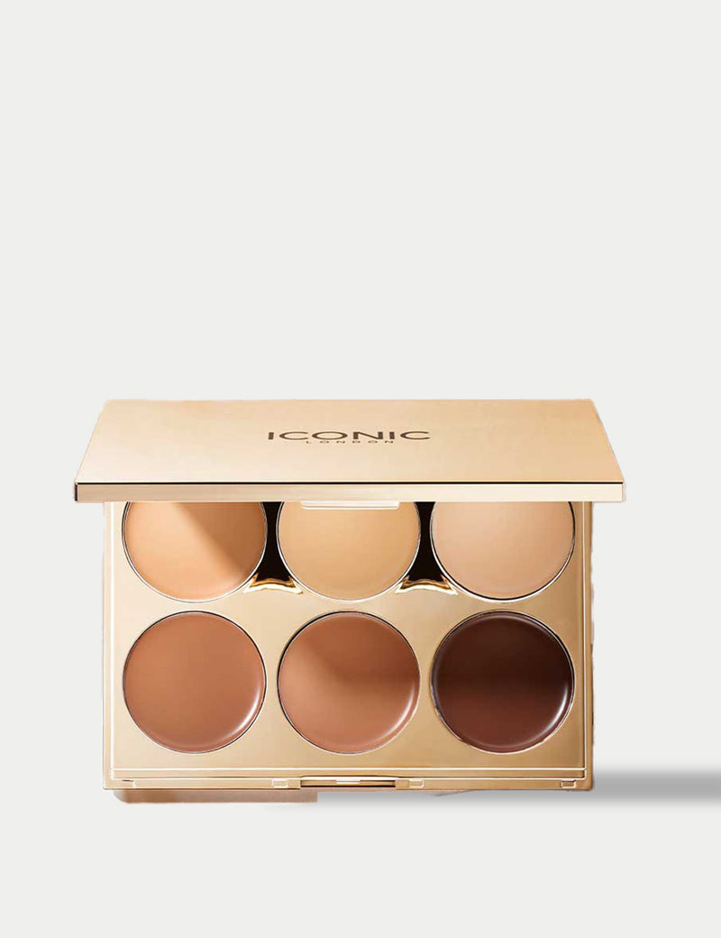 ICONIC London Multi-Use Sculpting Contour Palette, imported from the UK
