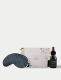 Sleep discovery set with pillow mist and eye mask (British brand)
