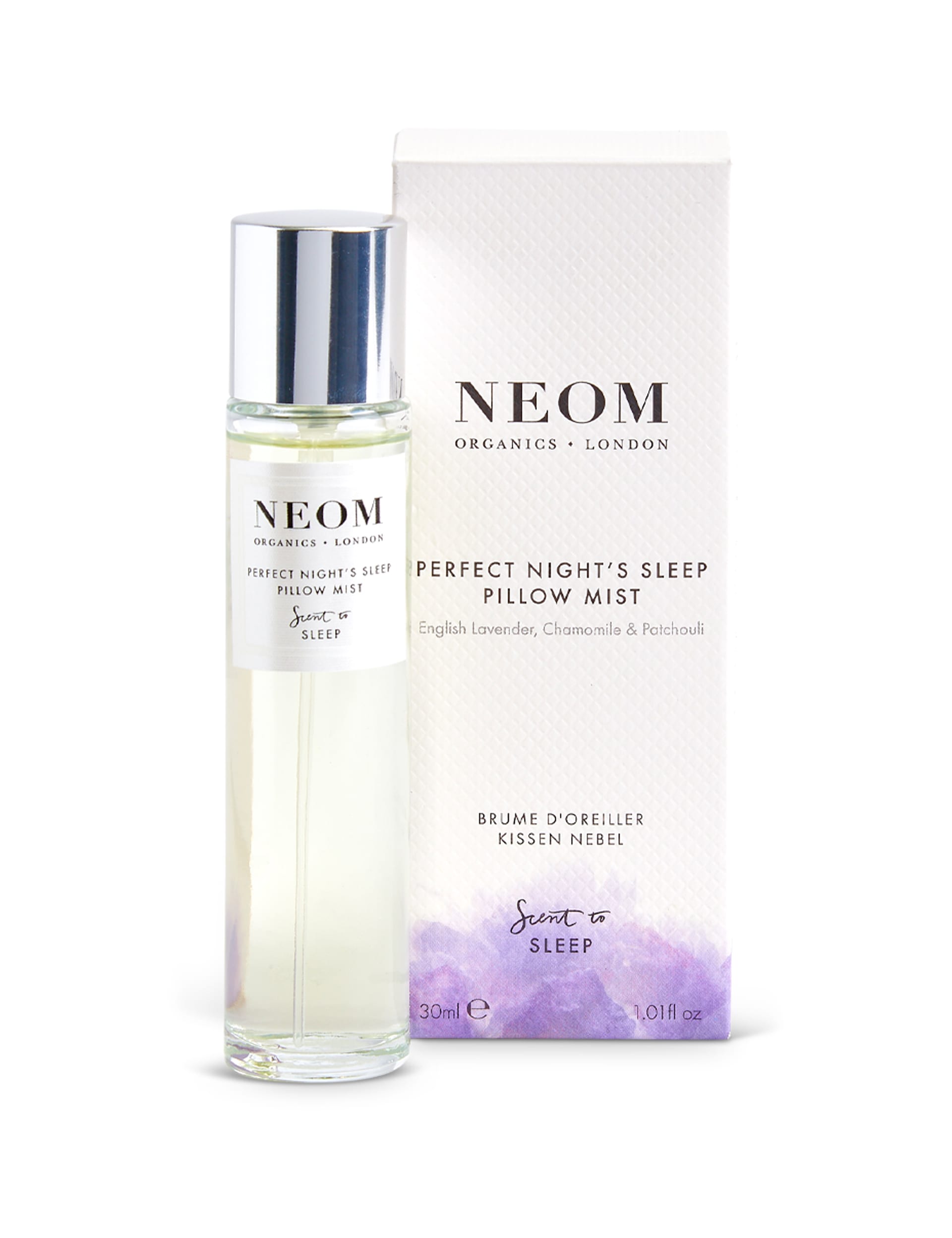 NEOM sleep pillow mist 30ml, imported from the UK