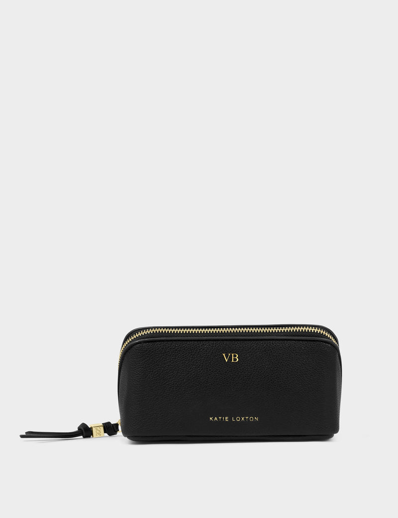 Personalised Faux Leather Make-Up Bag