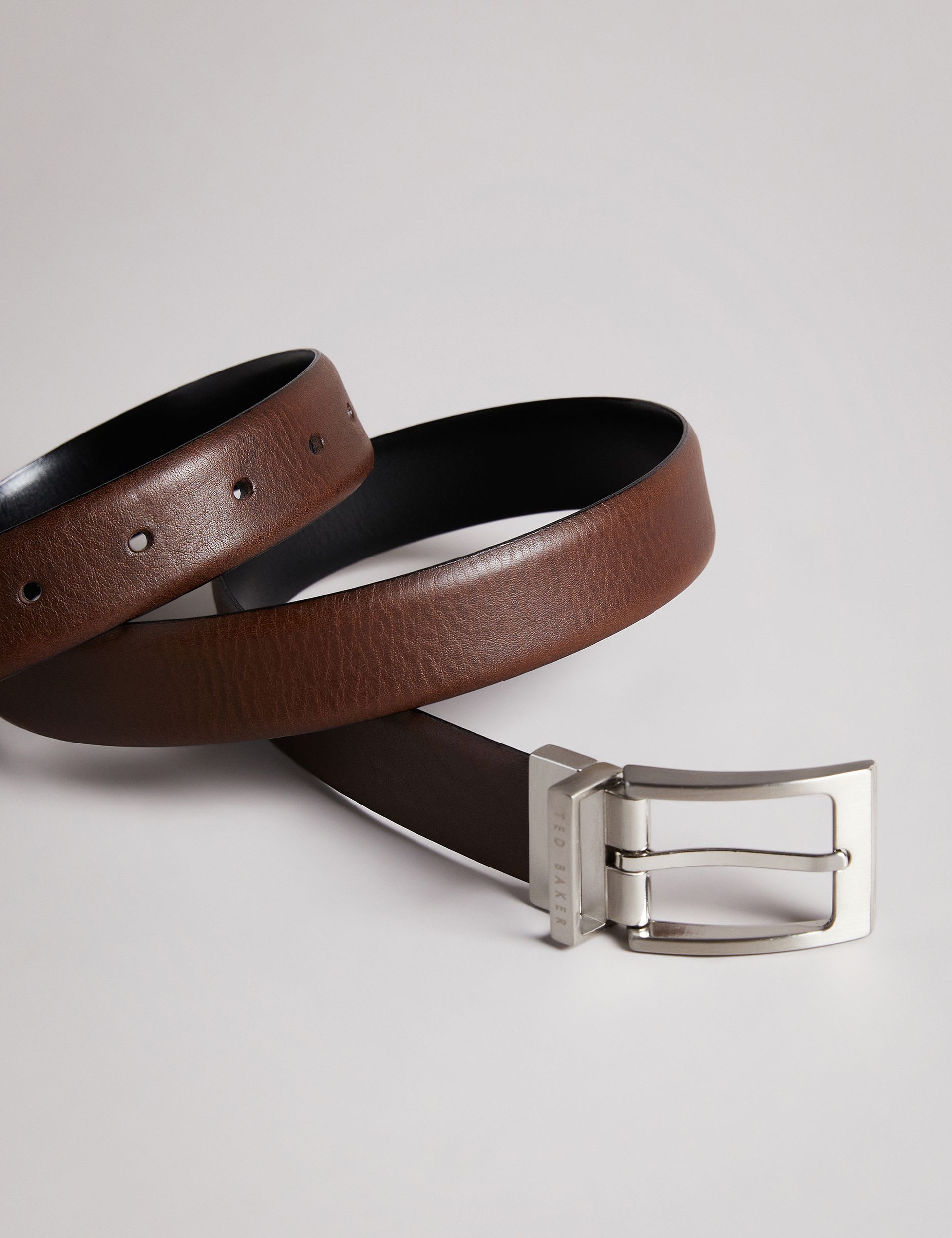 Ted Baker leather reversible belt, UK version