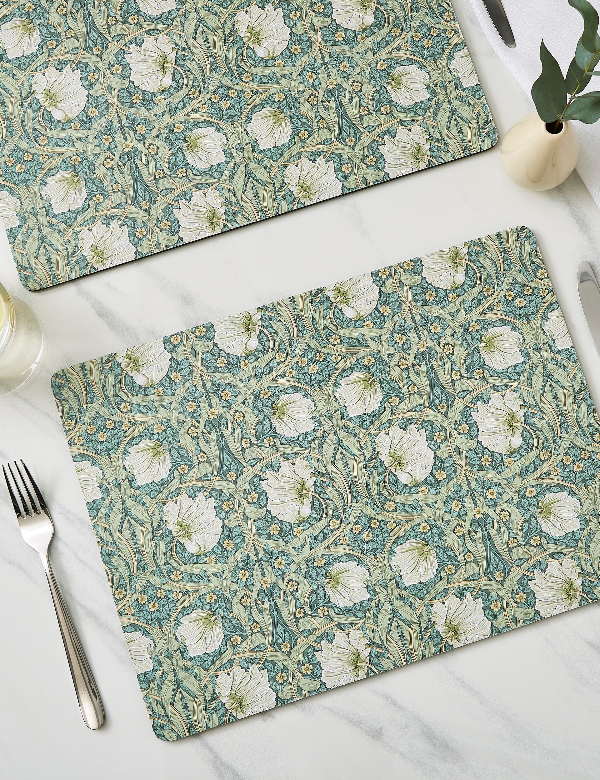Set of 4 Rectangular Pimpernel Placemats
