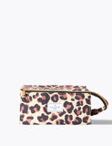 The Flat Lay Co. leopard print makeup box bag, imported from the UK
