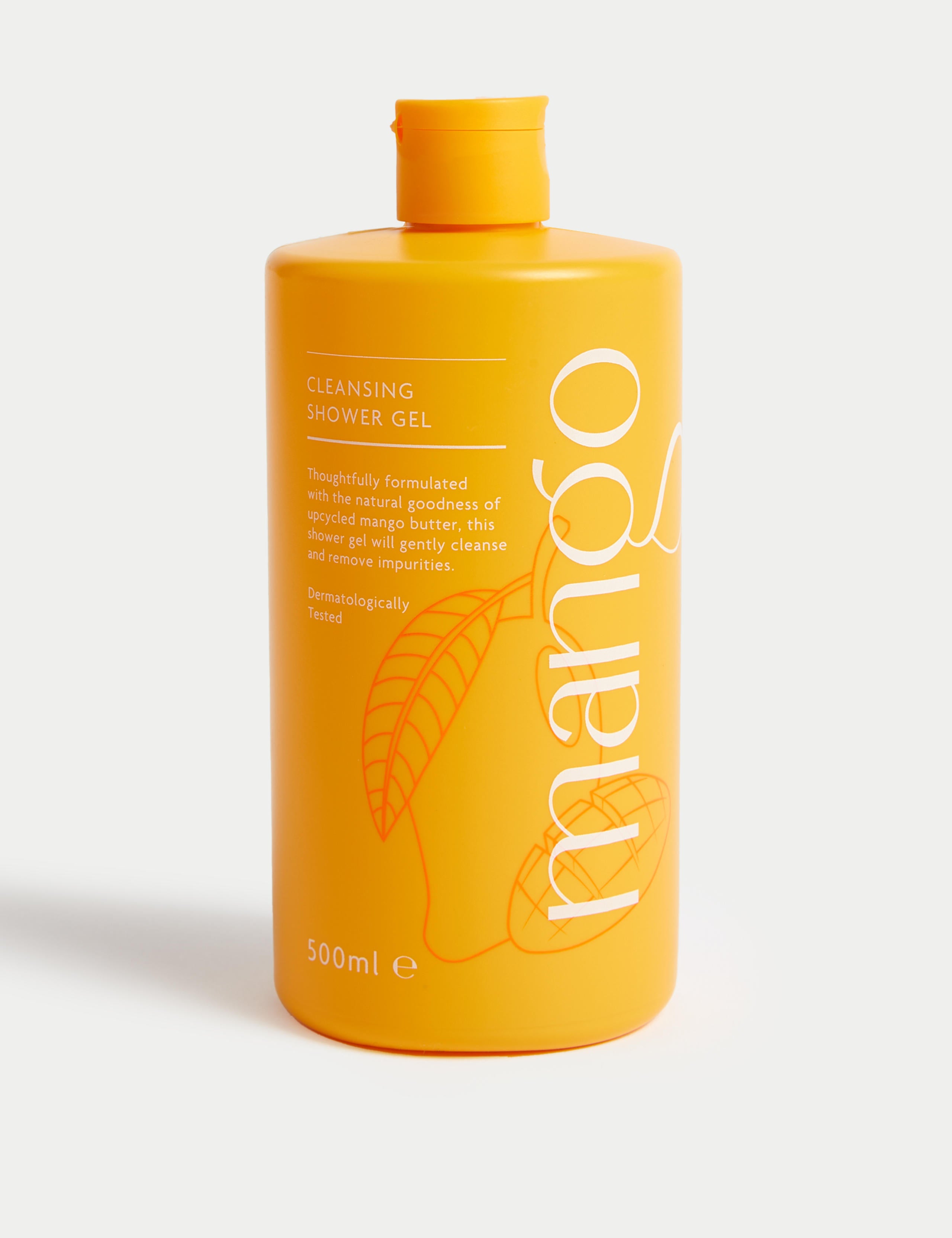 Burst Bodycare mango shower gel 500ml, imported from the UK