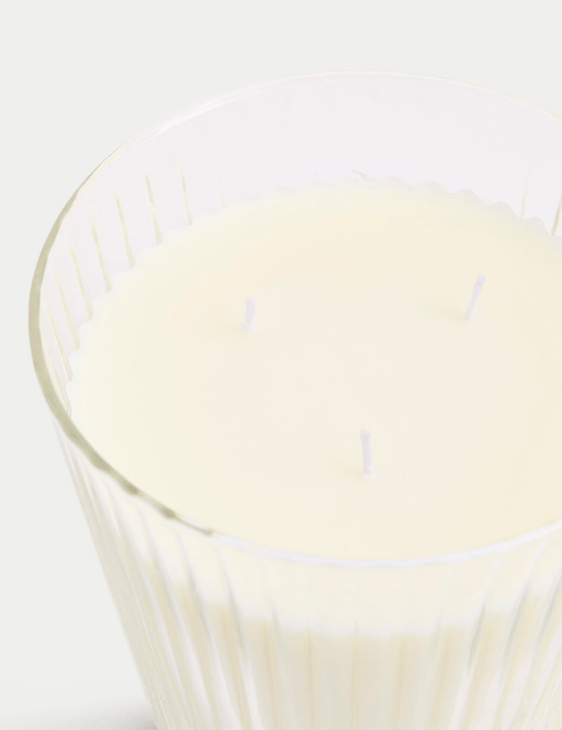 Meadow Floral 3 Wick Candle, imported from the UK