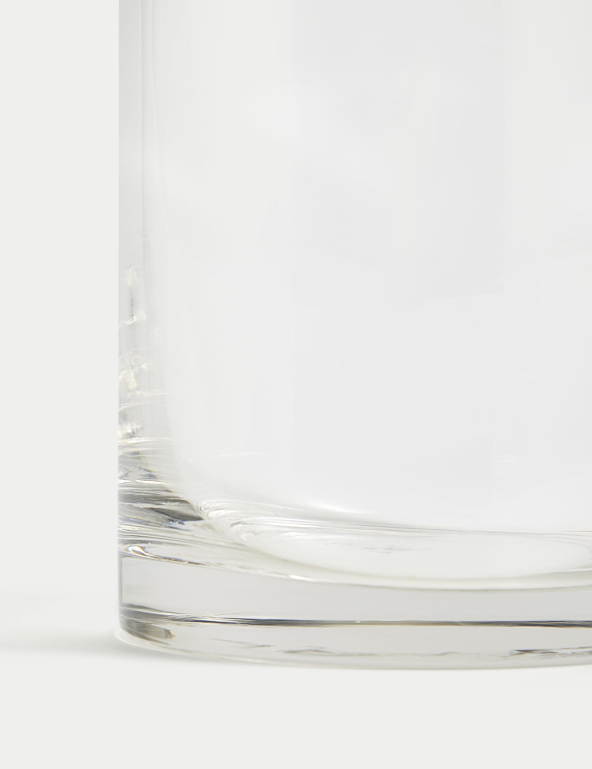 Medium cylinder glass vase, imported from the UK