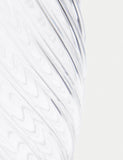 Medium textured teardrop glass vase, imported from the UK