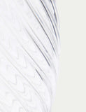 Medium textured teardrop glass vase, imported from the UK