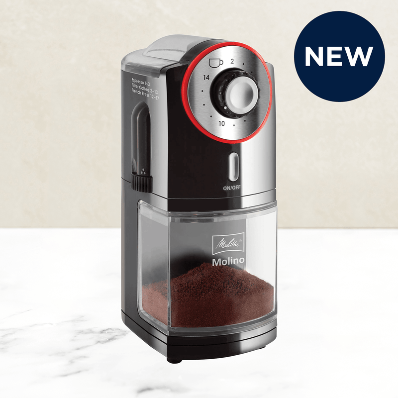 Melitta Molino electric coffee grinder, imported from the UK