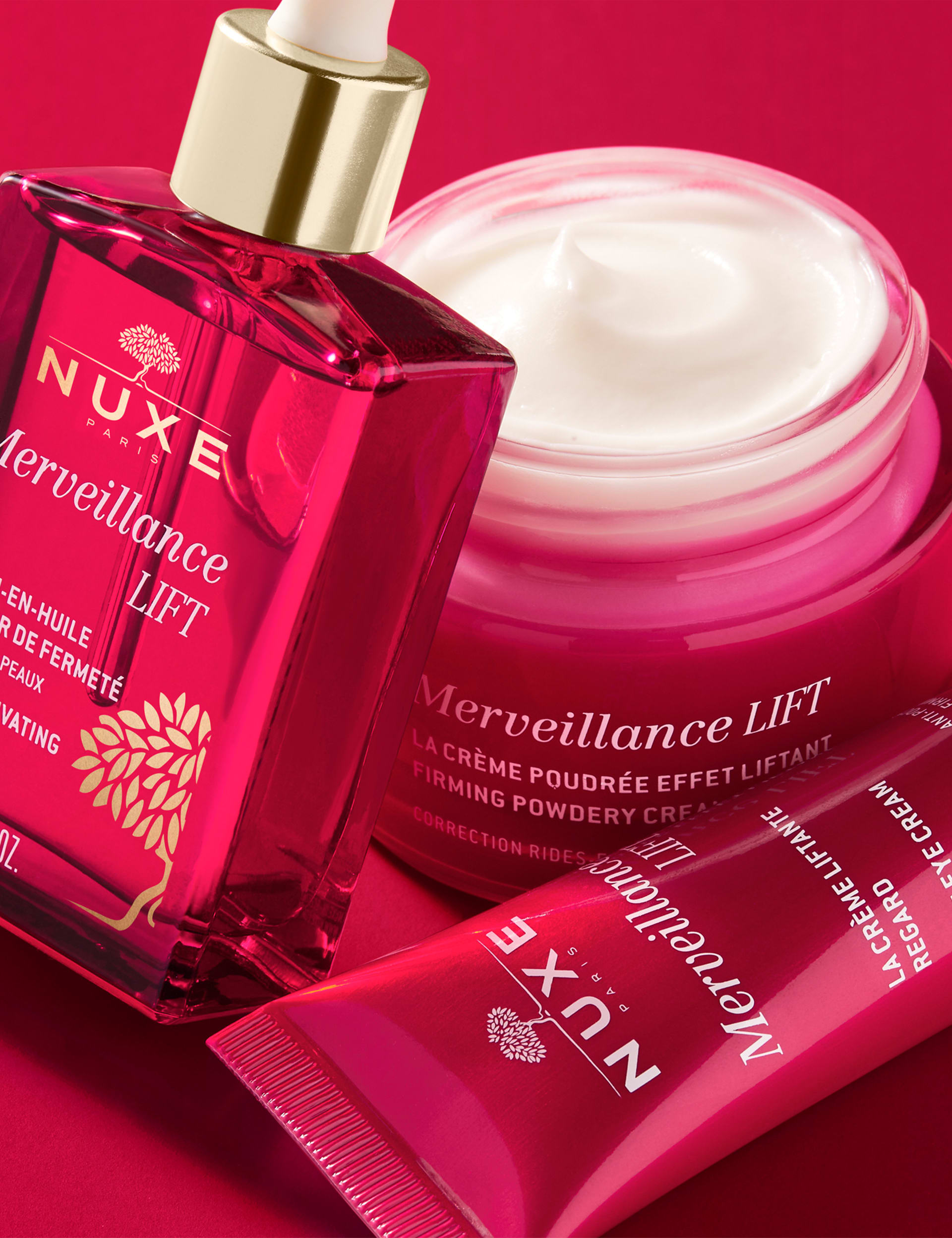 Nuxe Merveillance Lift eye cream 15ml, imported from the UK
