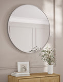 Metal circle wall mirror 80cm, imported from the UK