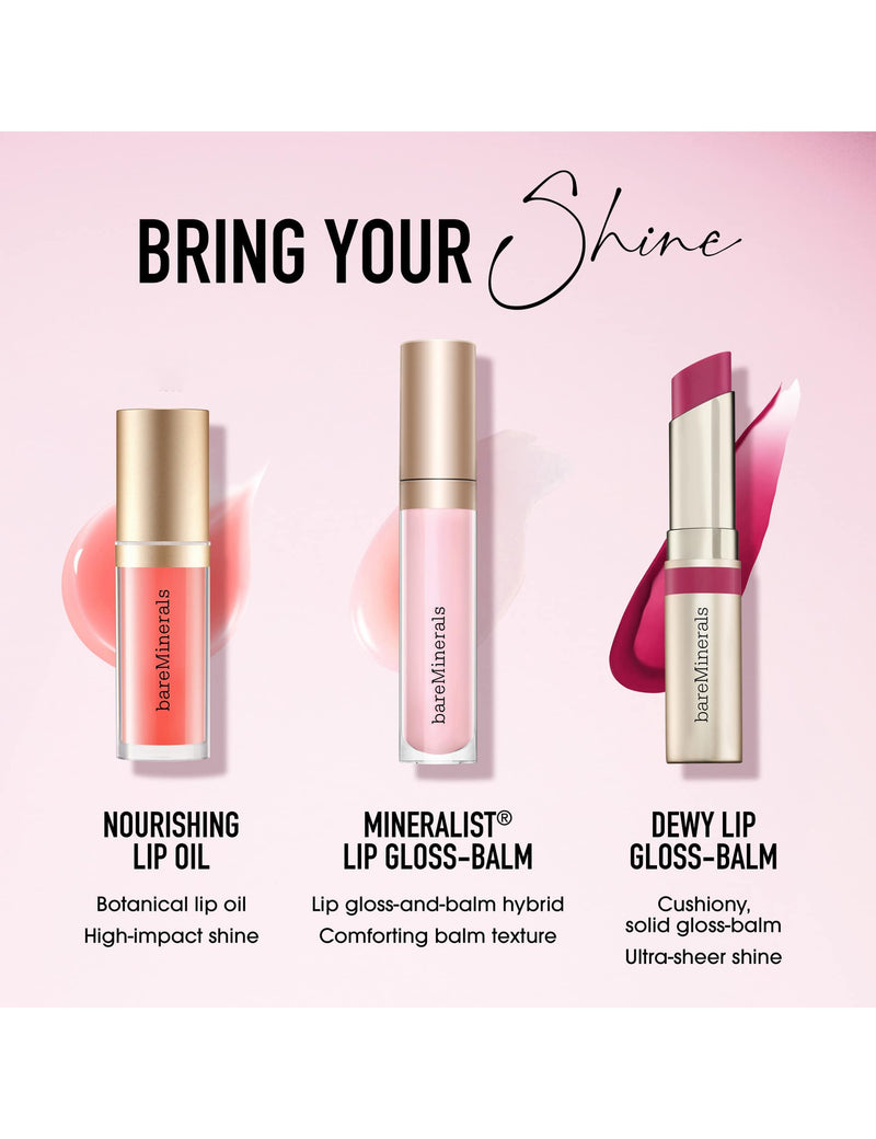 bareMinerals Mineralist Gloss-Balm lip gloss balm 4 ml, imported from the UK