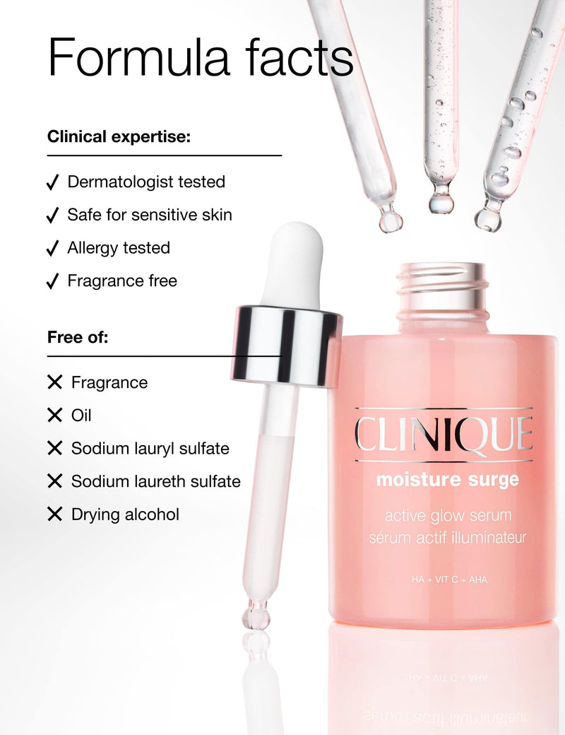 Moisture Surge Active Glow Face Serum 30ml, imported from the UK