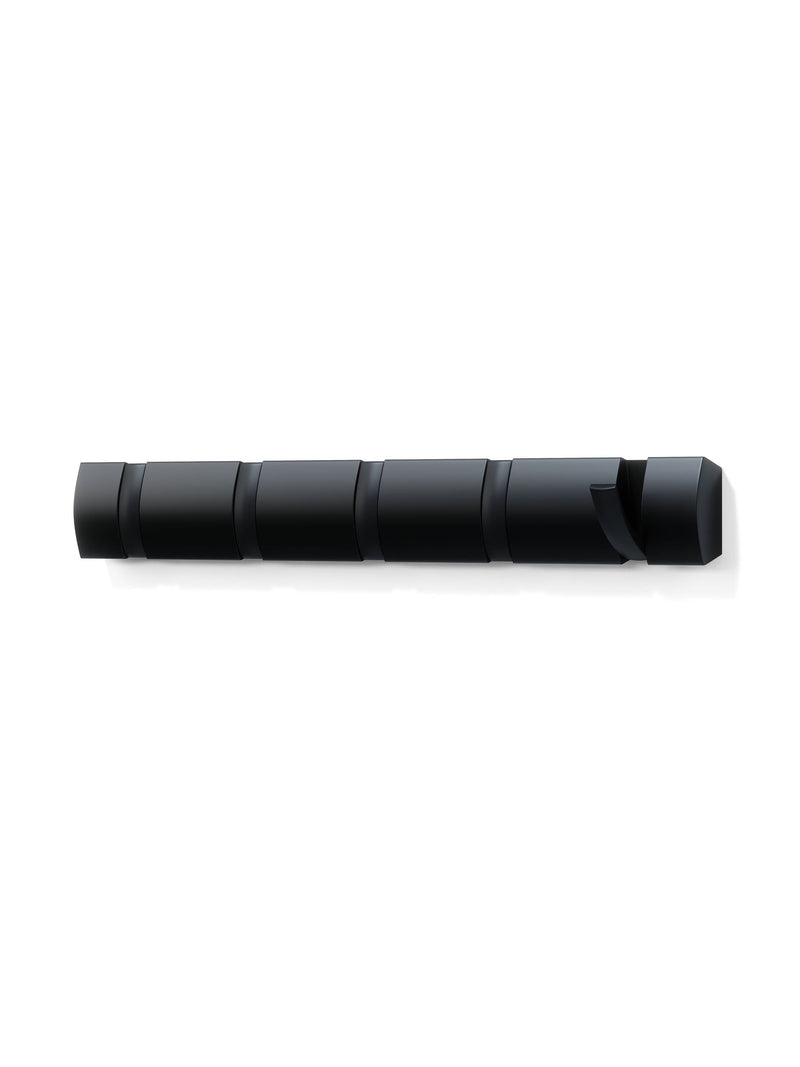 Umbra wall mounted coat rack with retractable hooks (British brand)