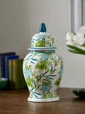 Nina Campbell Green Leaf Vase