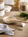 Hayden cream speckle spoon rest - British product