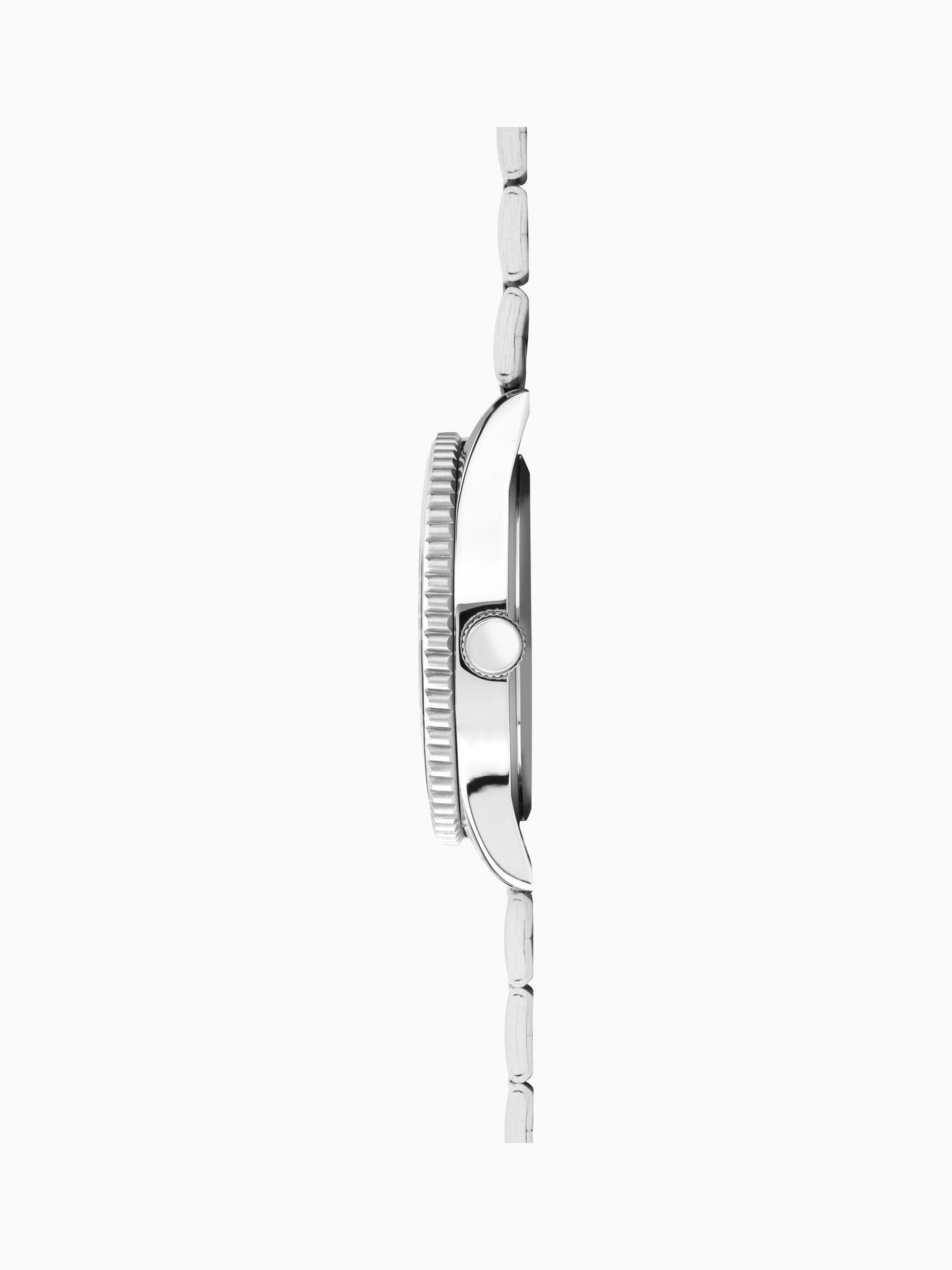 Sekonda Silver Tone Ocean 43mm watch (British brand)
