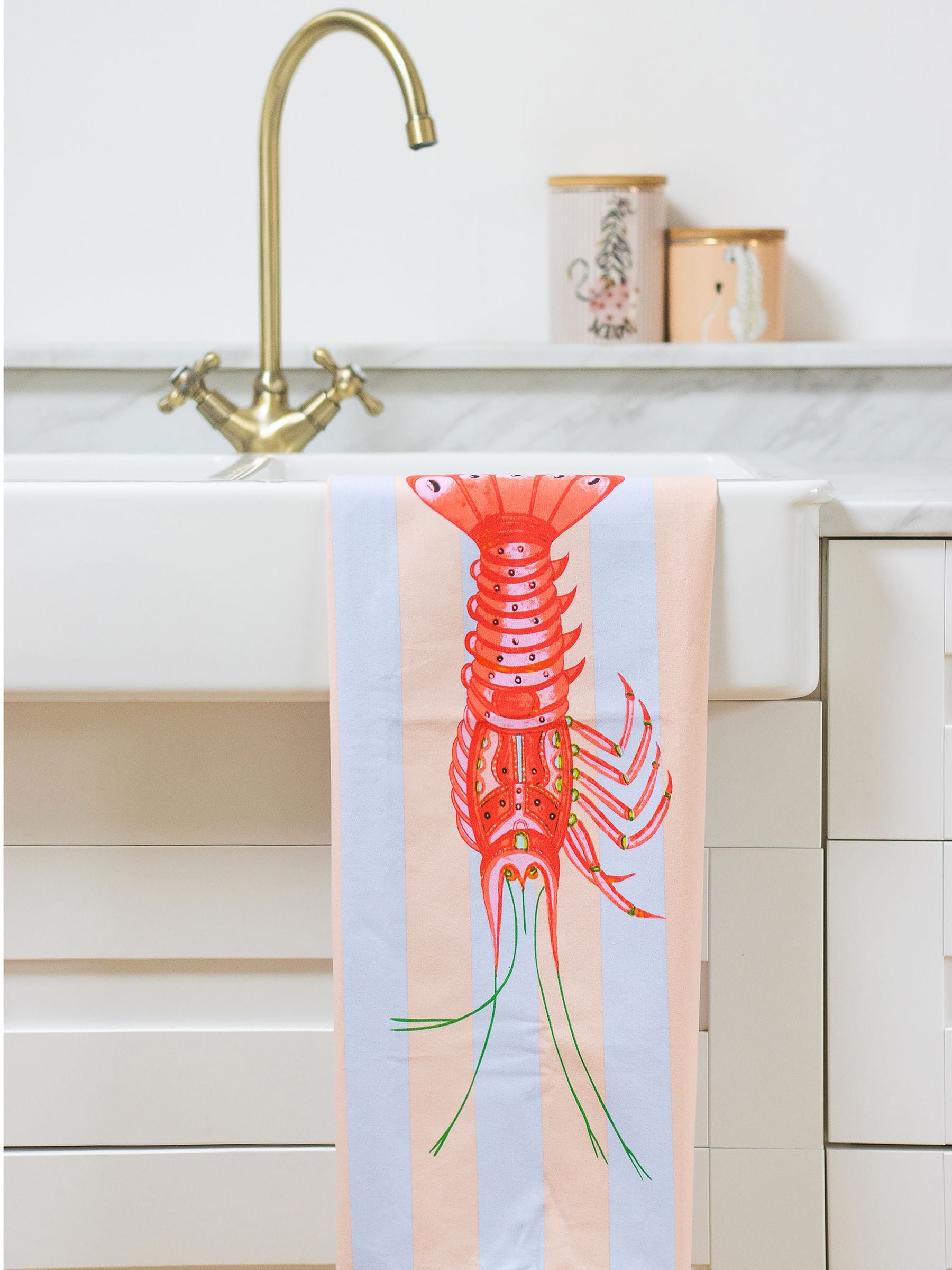 Yvonne Ellen lobster tea towels set of 2 (British brand)