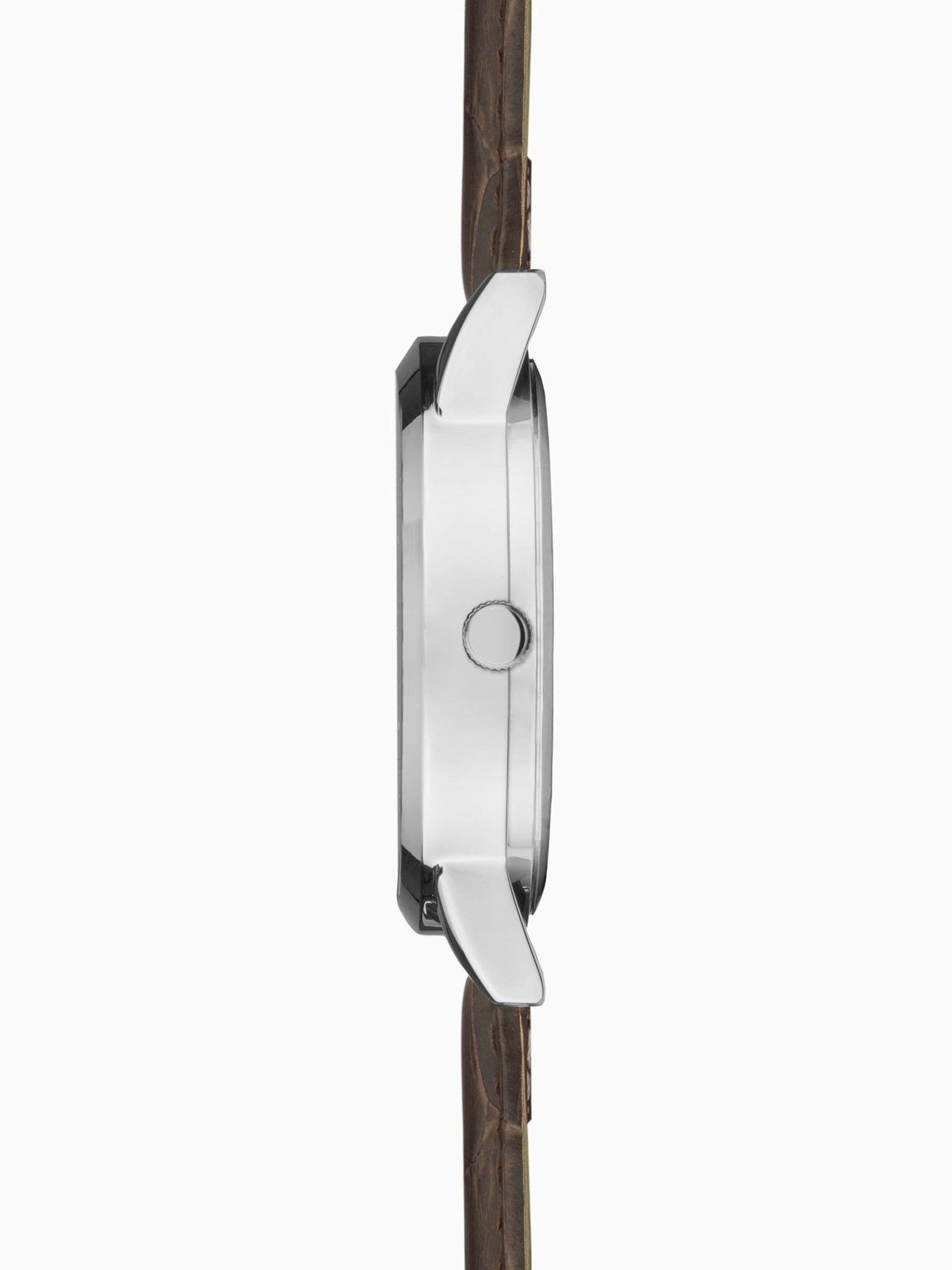 Sekonda Armstrong Brown Leather Strap Moon Phase Watch (British brand)