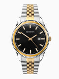 Sekonda Black Two Tone Watch 40mm (British brand)