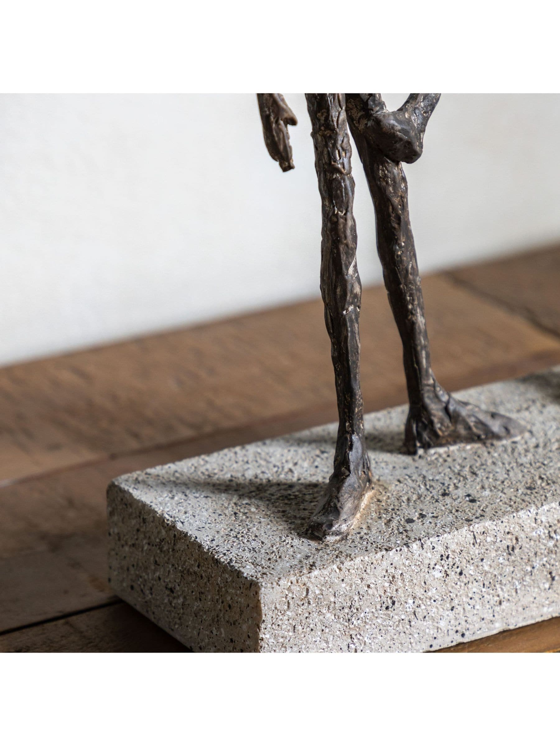 Gallery Home Black Swing Ornaments Sculpture 30cm UK version
