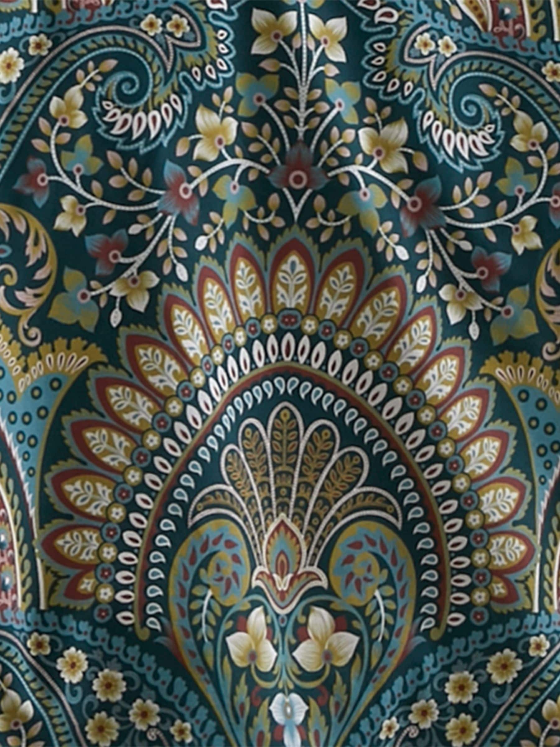 Dreams & Drapes Blue Palais reversible duvet cover set - British product