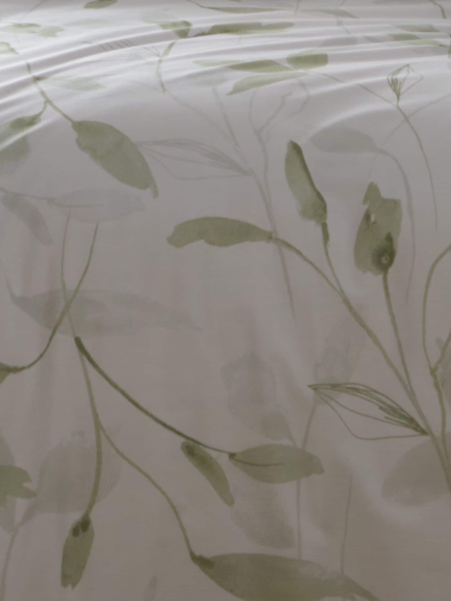Drift Home Green Eliza duvet cover set - British product
