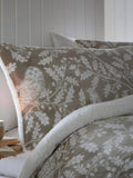 Dreams & Drapes green woodland owls plush fleece duvet cover set - British product