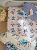 Disney pink Lilo & Stitch fitted sheet, imported from the UK