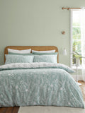 Bianca Green Wild Flowers duvet cover set - British product
