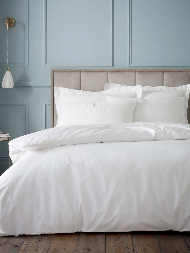Bianca White Duvet Cover - British product