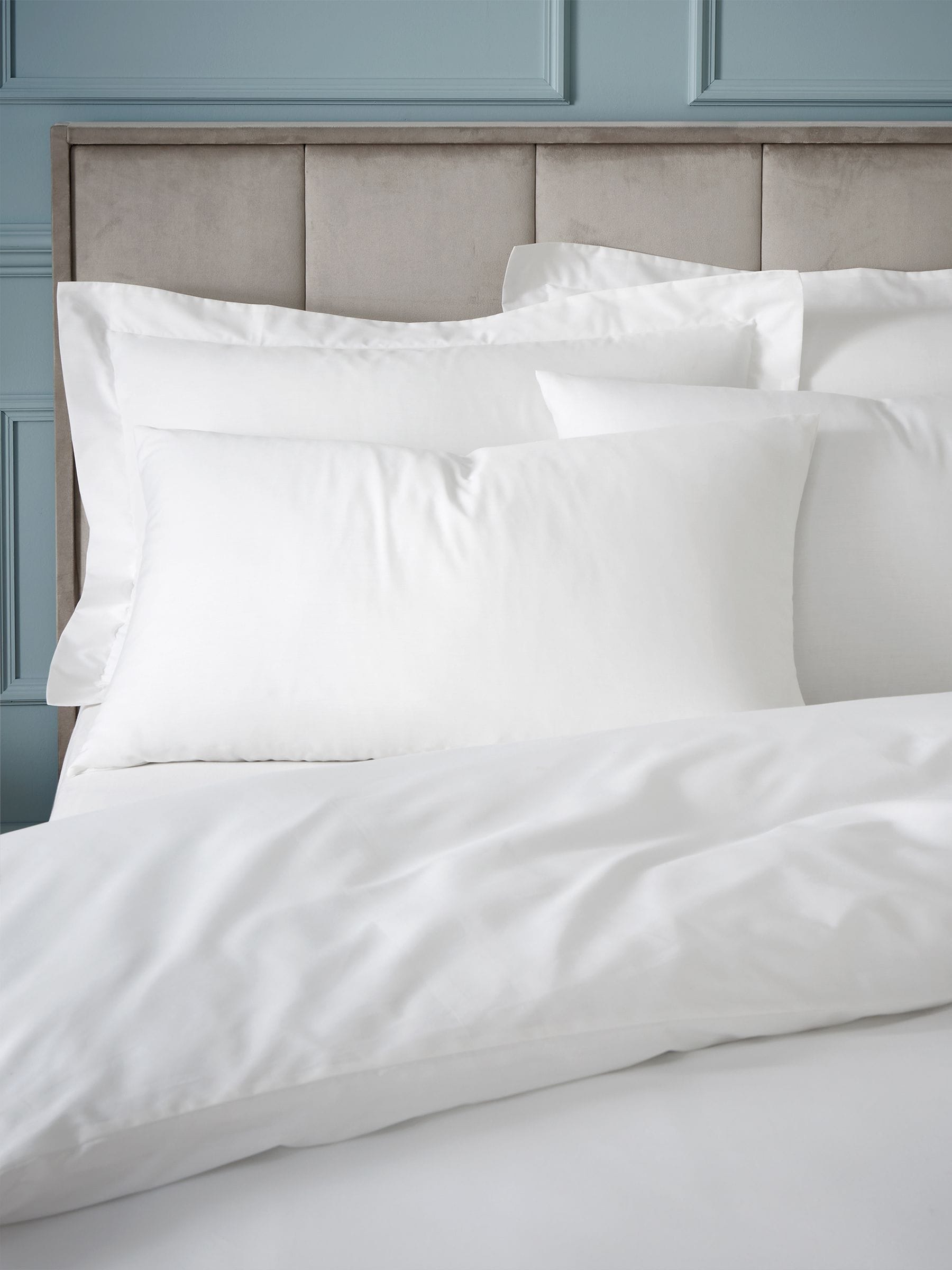Bianca White Duvet Cover - British product