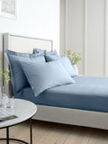 Bianca Blue Extra Deep Fitted Sheet - British product