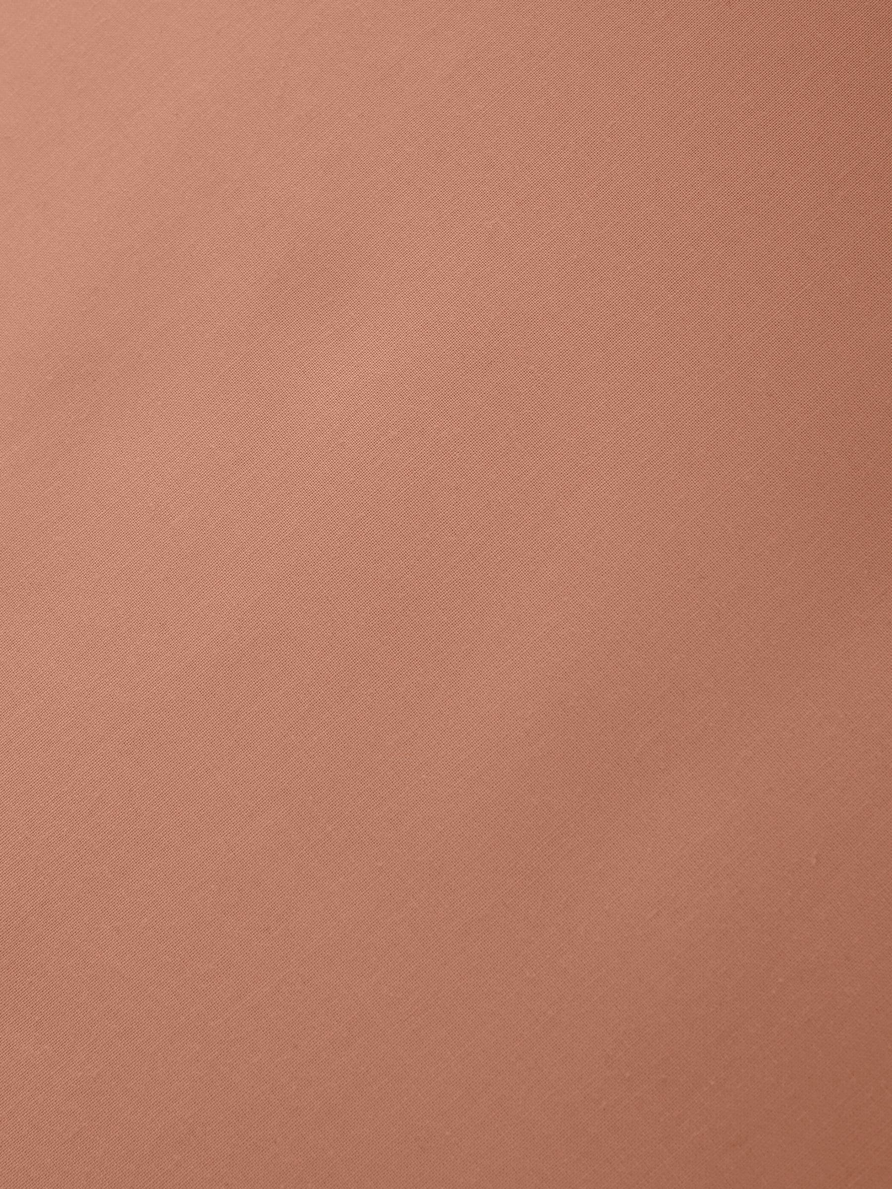Bianca Clay 200 thread count cotton fitted sheet - British product
