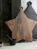 Rockett St George black wood star serve board, imported from the UK