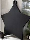 Rockett St George black wood star serve board, imported from the UK