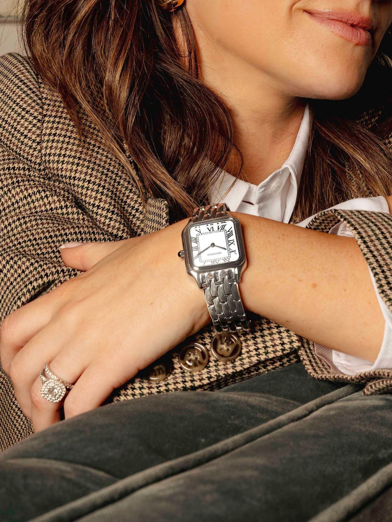 Sekonda Silver Monica watch 30mm (British brand)