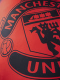 Manchester United red duvet cover and pillowcase set, imported from the UK