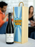 Le Bon Vin Thank You Reserve Merlot red wine gift box 750ml, UK version