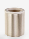 Natural Resin Ribbed Bin