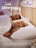 Slumberdown firm side sleeper rebound white pillows 2 pack (British brand)