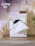 Slumberdown firm side sleeper rebound white pillows 2 pack (British brand)