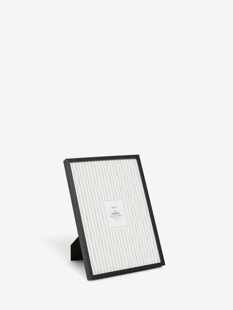 Parker black photo frame for posters - British product