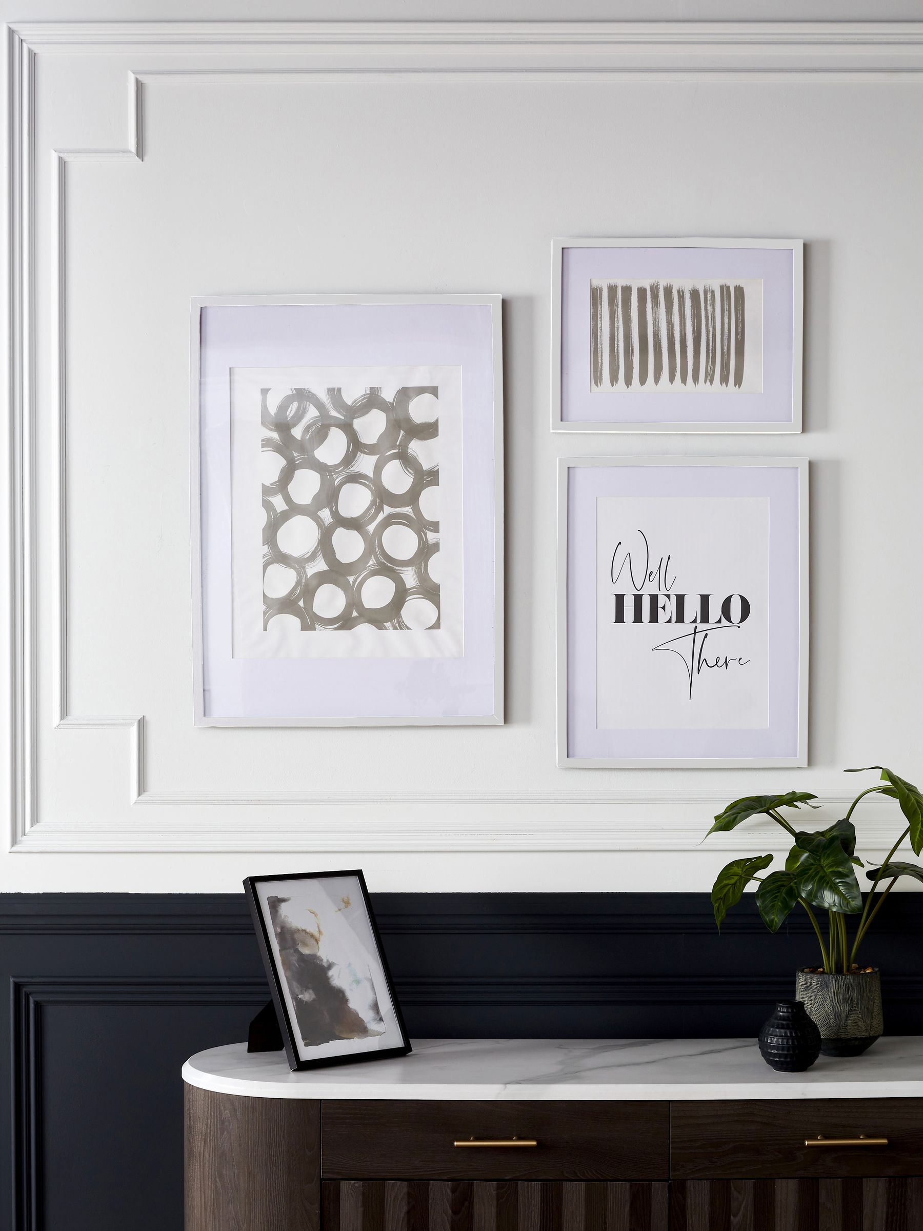 Parker white large poster photo frame (British brand)