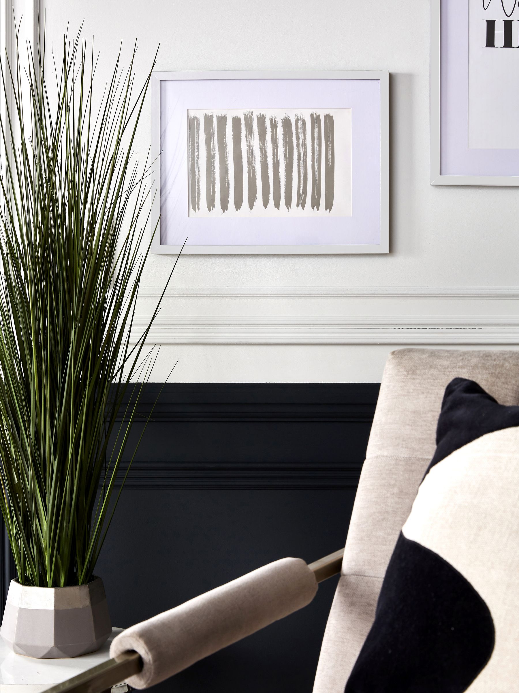 Parker white large poster photo frame (British brand)