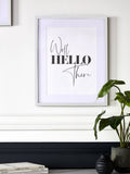 Parker white large poster photo frame (British brand)