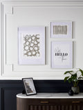 Parker white large poster photo frame (British brand)