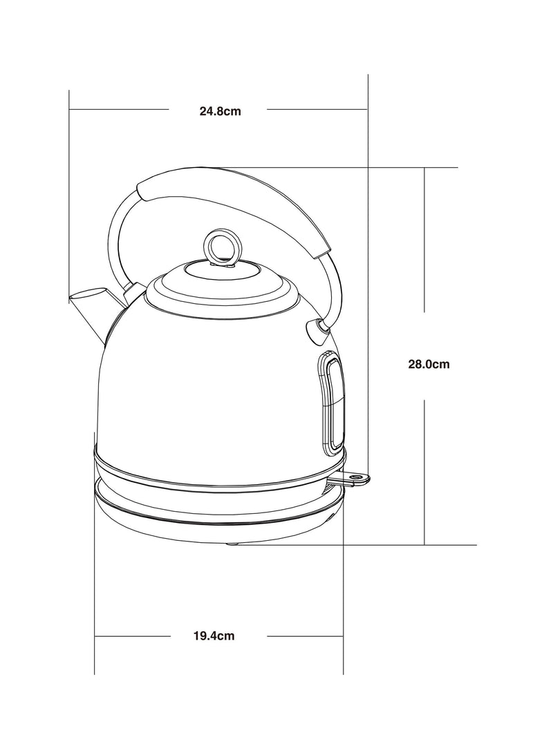 Sage Green Malvern Kettle